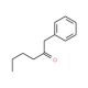 1-Phenyl-2-hexanone (CAS 25870-62-6) - chemical structure image