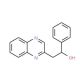 1-Phenyl-2-(quinoxalin-2-yl)ethanol (CAS 849021-27-8) - chemical structure image
