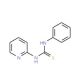 1-Phenyl-3-(2-pyridyl)-2-thiourea (CAS 886-60-2) - chemical structure image