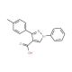 1-Phenyl-3-p-tolyl-1H-pyrazole-4-carboxylic acid (CAS 380910-52-1) - chemical structure image