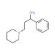 1-Phenyl-3-piperidin-1-yl-propylamine - chemical structure image