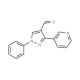 1-Phenyl-3-pyridin-3-yl-1H-pyrazole-4-carbaldehyde (CAS 36640-50-3) - chemical structure image
