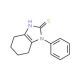 1-phenyl-4,5,6,7-tetrahydro-1H-benzimidazole-2-thiol - chemical structure image
