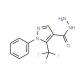 1-Phenyl-5-(trifluoromethyl)pyrazole-4-carboxylic acid hydrazide (CAS 175137-32-3) - chemical structure image