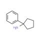 1-Phenyl-cyclopentylamine (CAS 17380-74-4) - chemical structure image