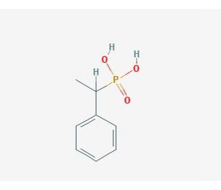 (1-Phenyl-ethyl)-phosphonic acid (CAS 61470-40-4) - chemical structure image