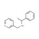 (1-Phenyl-ethyl)-pyridin-3-ylmethyl-amine - chemical structure image