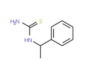(1-Phenyl-ethyl)-thiourea - chemical structure image