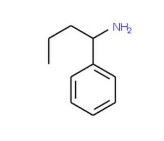1-phenylbutan-1-amine (CAS 2941-19-7) - chemical structure image