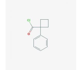 1-Phenylcyclobutanecarbonyl chloride (CAS 4620-67-1) - chemical structure image