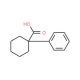 1-Phenylcyclohexanecarboxylic acid (CAS 1135-67-7) - chemical structure image
