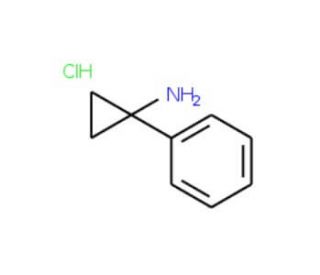 1-Phenylcyclopropylamine HCl (CAS 73930-39-9) - chemical structure image
