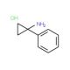 1-Phenylcyclopropylamine HCl (CAS 73930-39-9) - chemical structure image