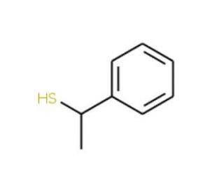1-Phenylethyl mercaptan (CAS 6263-65-6) - chemical structure image