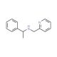 (1-Phenylethyl)pyridin-2-ylmethyl-amine - chemical structure image