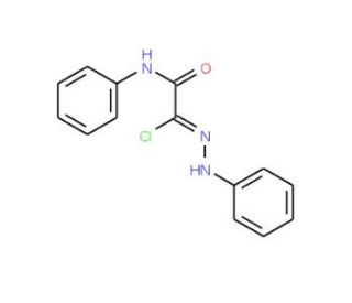 1-(Phenylhydrazone)oxaniloyl chloride (CAS 33101-93-8) - chemical structure image