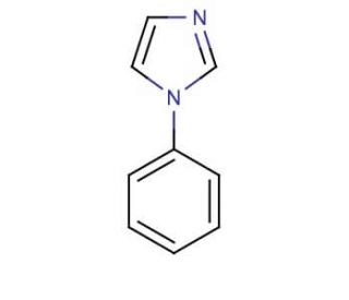 1-Phenylimidazole (CAS 7164-98-9) - chemical structure image