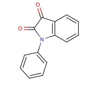 1-Phenylisatin (CAS 723-89-7) - chemical structure image