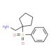 [1-(phenylsulfonyl)cyclopentyl]methylamine - chemical structure image