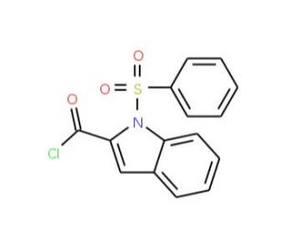 1-(Phenylsulphonyl)-1H-indole-2-carbonyl chloride (CAS 342405-28-1) - chemical structure image