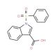 1-(Phenylsulphonyl)indole-3-carboxylic acid (CAS 278593-17-2) - chemical structure image