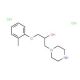1-Piperazin-1-yl-3-o-tolyloxy-propan-2-ol dihydrochloride - chemical structure image