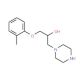 1-Piperazin-1-yl-3-o-tolyloxy-propan-2-ol - chemical structure image