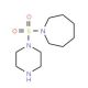 1-(piperazin-1-ylsulfonyl)azepane - chemical structure image