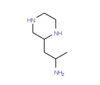 1-(piperazin-2-yl)propan-2-amine - chemical structure image