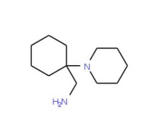 (1-piperidin-1-ylcyclohexyl)methylamine (CAS 41805-36-1) - chemical structure image