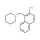 1-(piperidin-1-ylmethyl)-2-naphthol (CAS 5342-95-0) - chemical structure image
