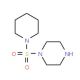 1-(piperidin-1-ylsulfonyl)piperazine (CAS 500587-48-4) - chemical structure image