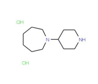 1-Piperidin-4-yl-azepane dihydrochloride - chemical structure image