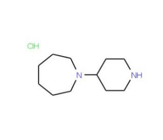 1-Piperidin-4-yl-azepane hydrochloride - chemical structure image