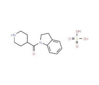 1-(Piperidin-4-ylcarbonyl)indoline, sulfate - chemical structure image