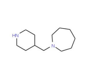 1-(piperidin-4-ylmethyl)azepane - chemical structure image