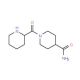 1-(Piperidine-2-carbonyl)-piperidine-4-carboxylic acid amide - chemical structure image