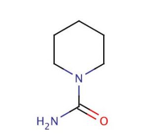 1-Piperidinecarboxamide (CAS 2158-03-4) - chemical structure image