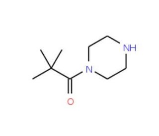 1-Pivaloyl-piperazine (CAS 76816-54-1) - chemical structure image