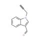 1-Prop-2-ynyl-1H-indole-3-carbaldehyde (CAS 173531-53-8) - chemical structure image