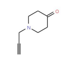1-prop-2-ynylpiperidin-4-one (CAS 857190-11-5) - chemical structure image