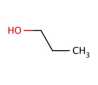1-Propanol (CAS 71-23-8) - chemical structure image