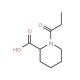 1-propanoylpiperidine-2-carboxylic acid - chemical structure image