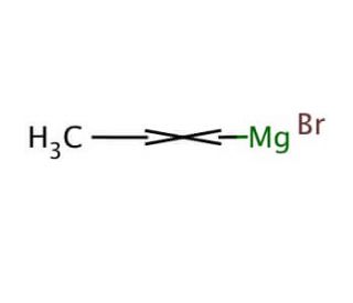 1-Propenylmagnesium bromide solution (CAS 14092-04-7) - chemical structure image