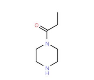 1-(Propionyl)-piperazine (CAS 76816-54-1) - chemical structure image