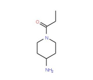 1-Propionylpiperidin-4-amine (CAS 577778-40-6) - chemical structure image
