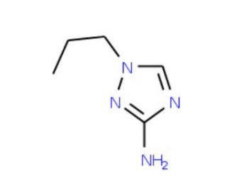 1-Propyl-1H-[1,2,4]triazol-3-ylamine (CAS 58661-95-3) - chemical structure image