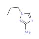 1-Propyl-1H-[1,2,4]triazol-3-ylamine (CAS 58661-95-3) - chemical structure image