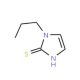 1-propyl-1H-imidazole-2-thiol (CAS 10583-84-3) - chemical structure image