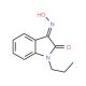 1-Propyl-1H-indole-2,3-dione 3-oxime - chemical structure image